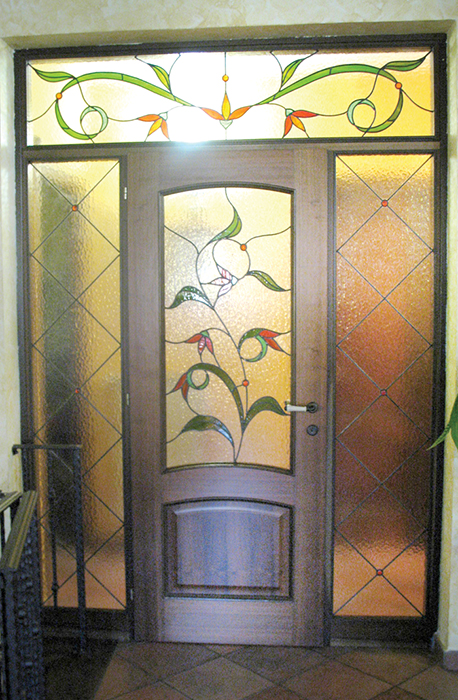 Nuova cristalvetri vetreria a barletta dal 1960 vetrate artistiche Vetrate stile liberty